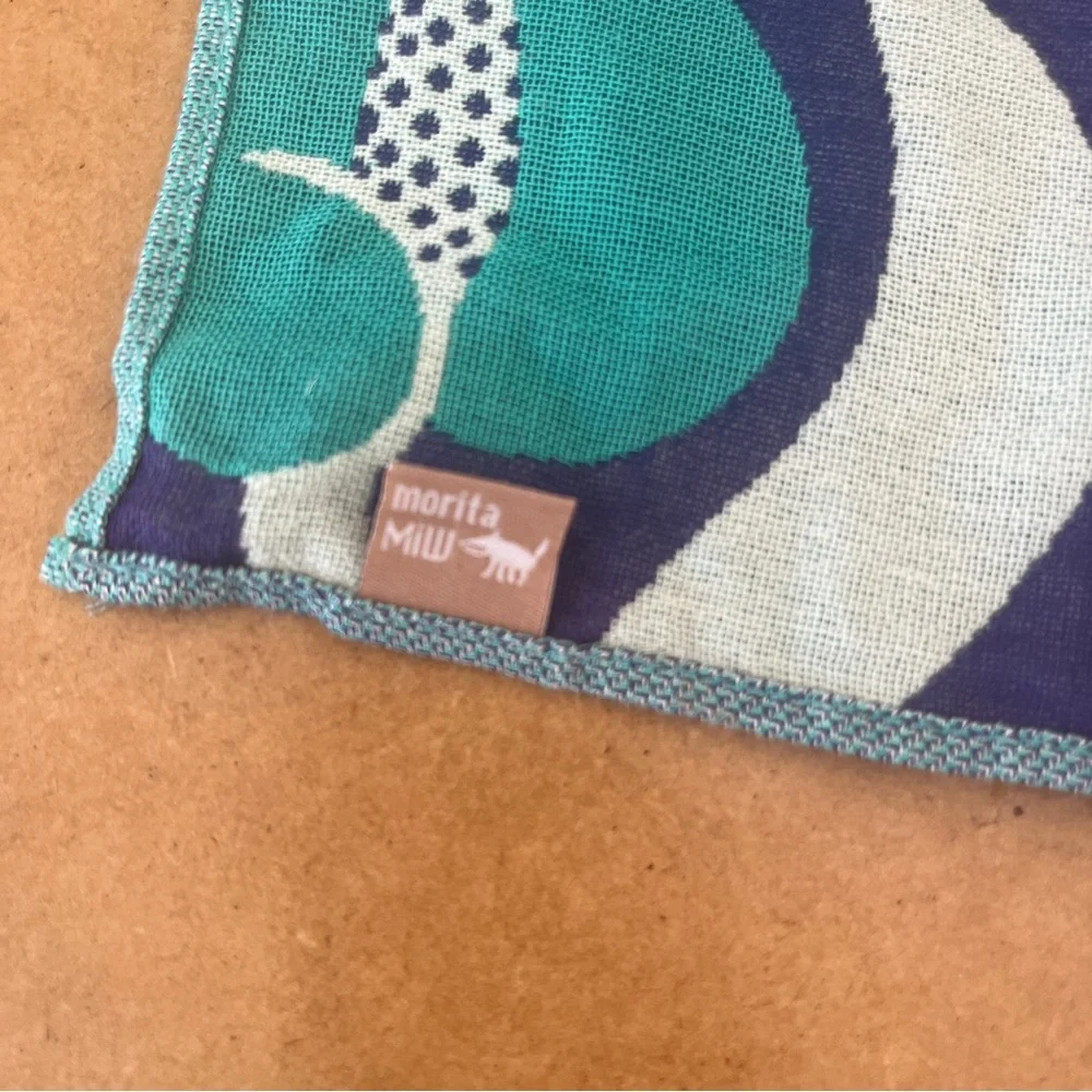 Kushubashi Monori Marita Japanese handkerchief washcloth NWOT